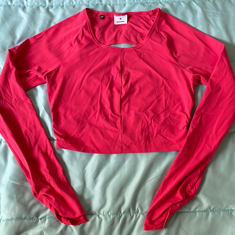 Whitney Simmons collection long sleeve crop top